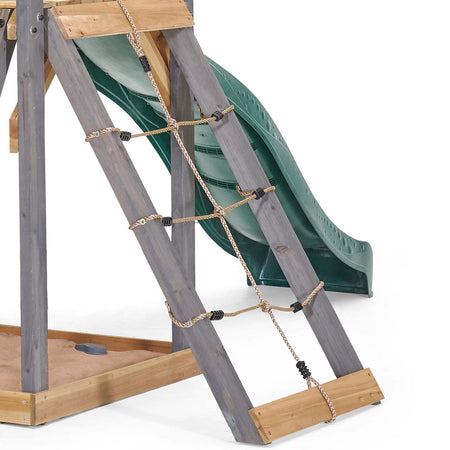 Cargo net climber in Plum Play's Siamang Wooden Playcentre