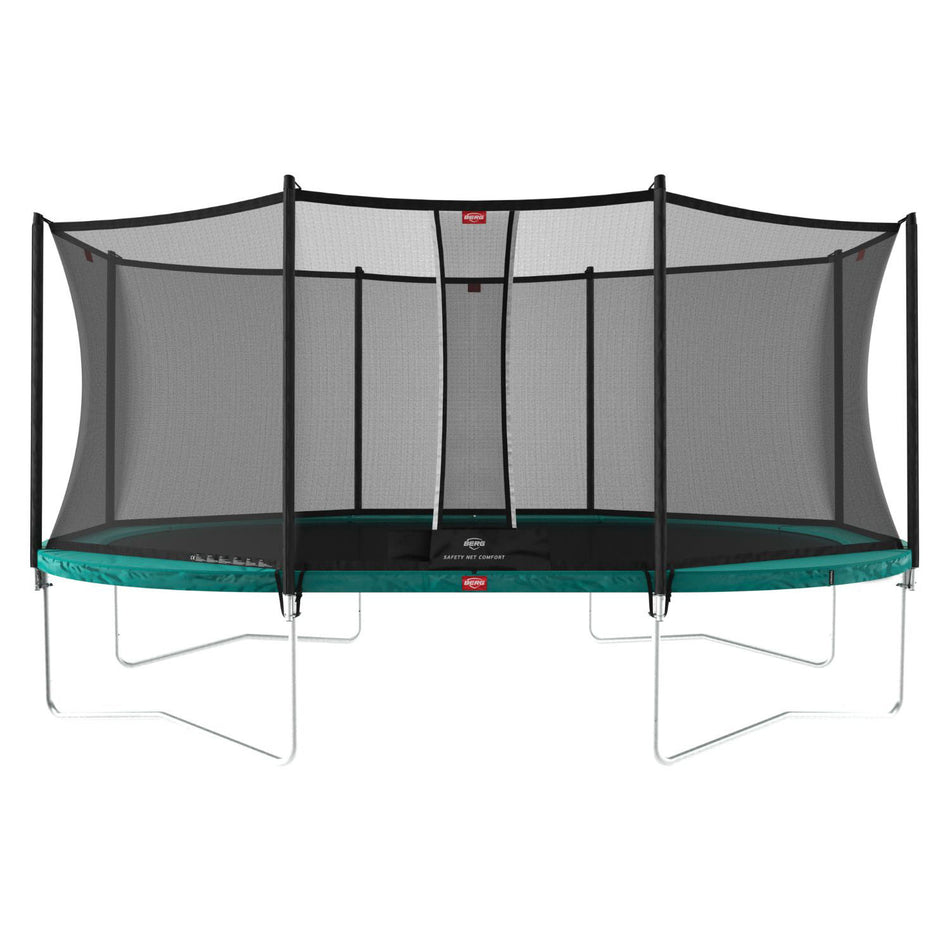 17.1ft x 11.3ft BERG Grand Favorit Oval Trampoline + Safety Net Comfort