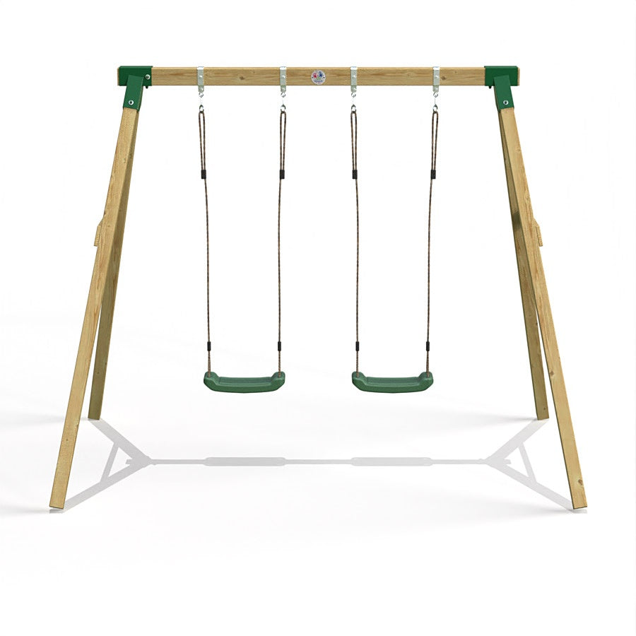 Double swing set deals