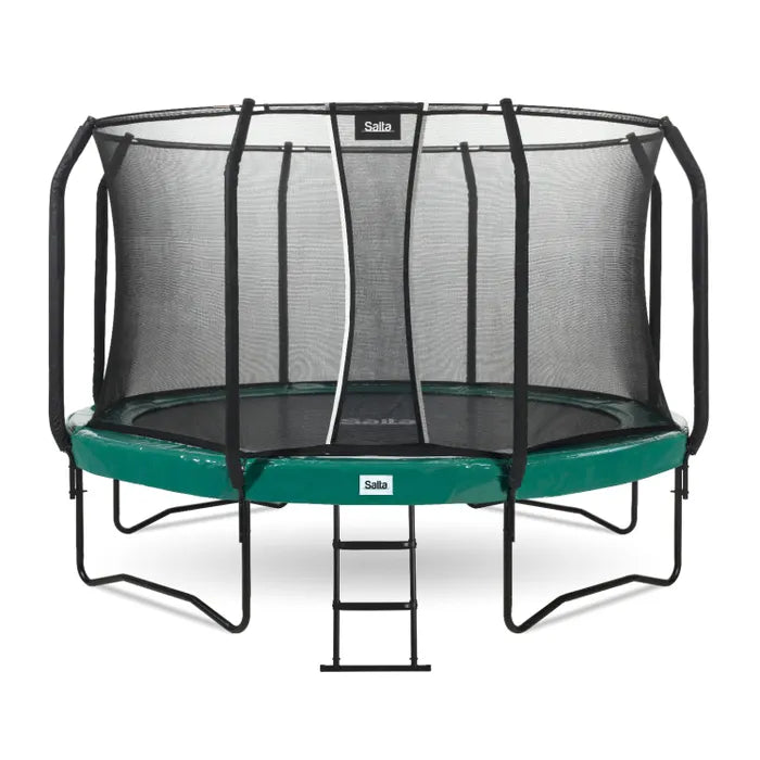 10ft Salta First Class Edition Round Trampoline Bundle with Ladder & Enclosure