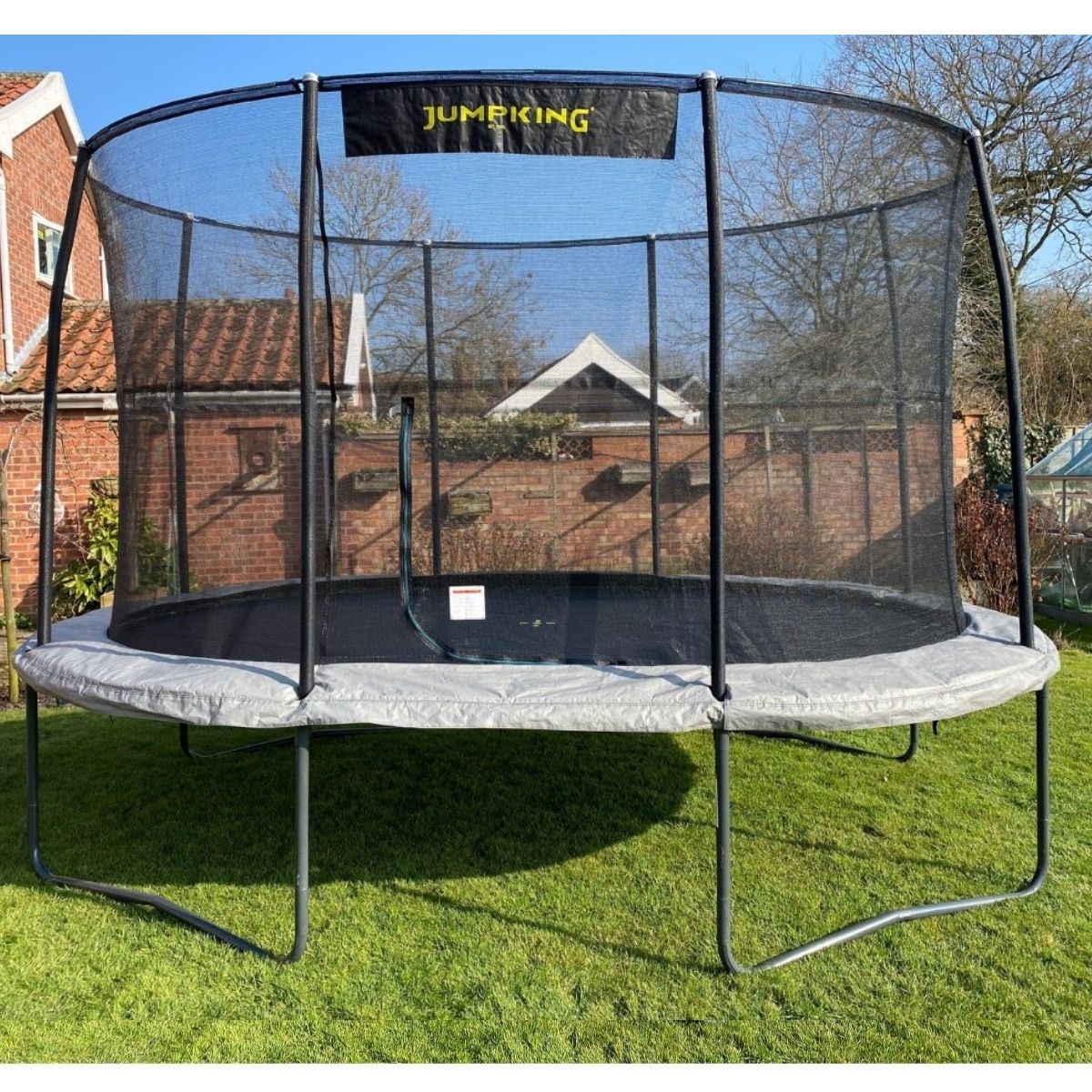 8ft x 11.5ft Jumpking Combo Pro Oval Trampoline - Be Active Toys