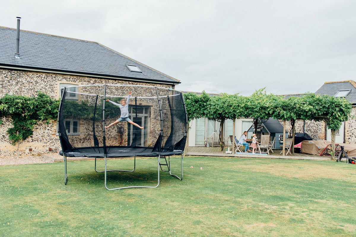 8ft plum outlet trampoline enclosure