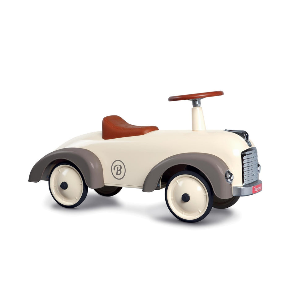 Baghera Ride-On Car – Speedster Silk Grey - Be Active Toys