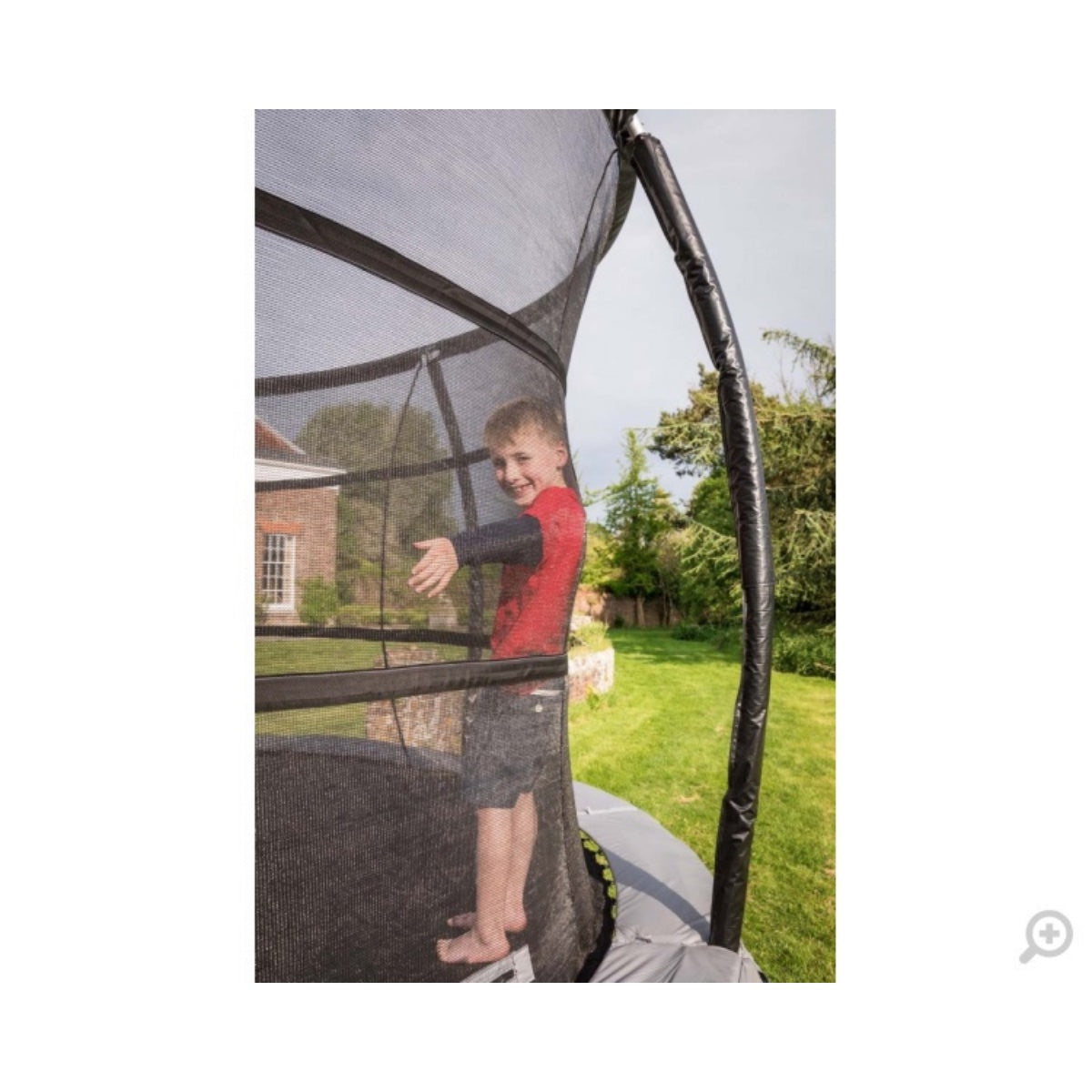 Load video: 10ft x 15ft Telstar Jump Capsule Mk3 Oval Trampoline - Be Active Toys